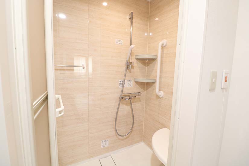 入院患者さま向け共用シャワールーム